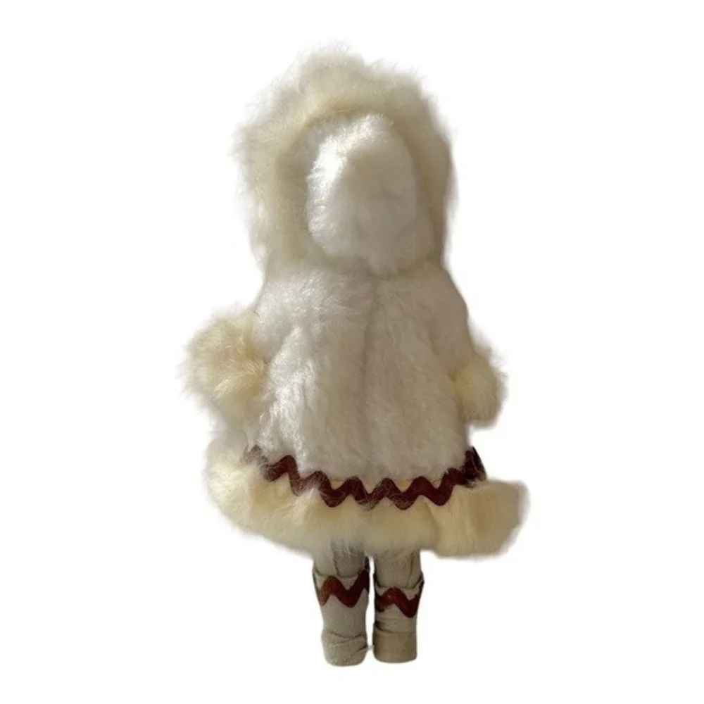 Vintage Alaska Inuit Girl Doll 8